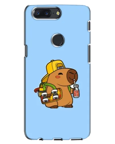 Чохол для OnePlus 5T з картинкою «Капібара на скейті»