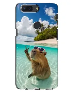Чохол для OnePlus 5T з картинкою «Капібара на морі» Чохол для OnePlus 5T з картинкою «Капібара на морі»