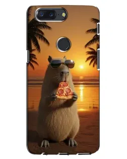 Чохол для OnePlus 5T з картинкою «Капібара з піцою» Чохол для OnePlus 5T з картинкою «Капібара з піцою»