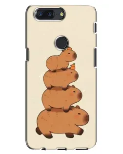 Чохол для OnePlus 5T з картинкою «Вежа з капібар» Чохол для OnePlus 5T з картинкою «Вежа з капібар»