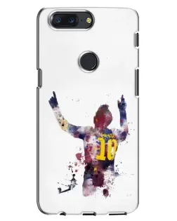 Чехол для OnePlus 5T с картинкой «Акварельный Месси Барселона» Чехол для OnePlus 5T с картинкой «Акварельный Месси Барселона»