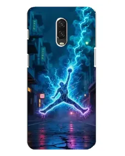 Чехол для OnePlus 6T с картинкой «Jordan Gold Jumpman»