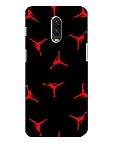 Чехол для OnePlus 6T с картинкой «Jordan Red Pattern» Чехол для OnePlus 6T с картинкой «Jordan Red Pattern»