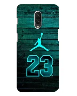 Чехол для OnePlus 6T с картинкой «Jordan Cyan 23»