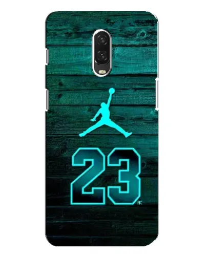 Чехол для OnePlus 6T с картинкой «Jordan Cyan 23» Чехол для OnePlus 6T с картинкой «Jordan Cyan 23»