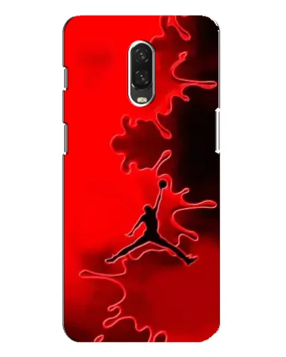 Чехол для OnePlus 6T с картинкой «Jordan Red Smoke» Чехол для OnePlus 6T с картинкой «Jordan Red Smoke»