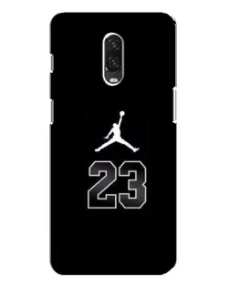Чехол для OnePlus 6T с картинкой «Jordan Flight 23»