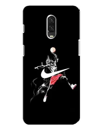 Чехол для OnePlus 6T с картинкой «Jordan Jumpman» Чехол для OnePlus 6T с картинкой «Jordan Jumpman»