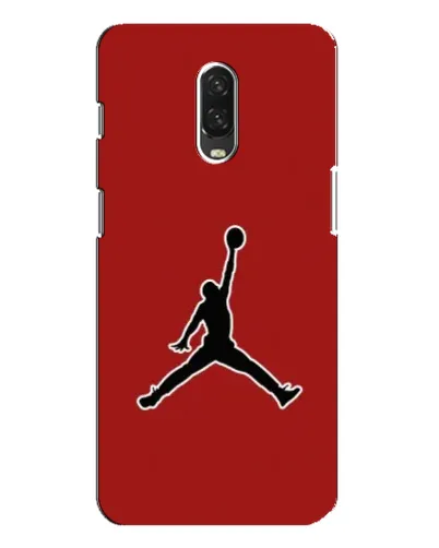 Чехол для OnePlus 6T с картинкой «Jordan Red Back» Чехол для OnePlus 6T с картинкой «Jordan Red Back»