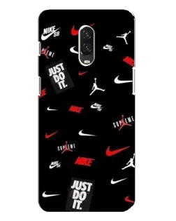 Чехол для OnePlus 6T с картинкой «Nike Mix Pattern»