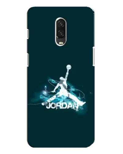 Чехол для OnePlus 6T с картинкой «Jordan Blue Fire» Чехол для OnePlus 6T с картинкой «Jordan Blue Fire»