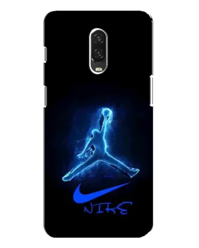 Чехол для OnePlus 6T с картинкой «Jordan Neon Blue» Чехол для OnePlus 6T с картинкой «Jordan Neon Blue»
