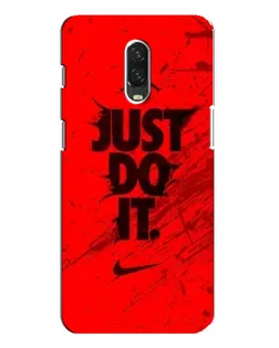 Чехол для OnePlus 6T с картинкой «Nike Just Do It»