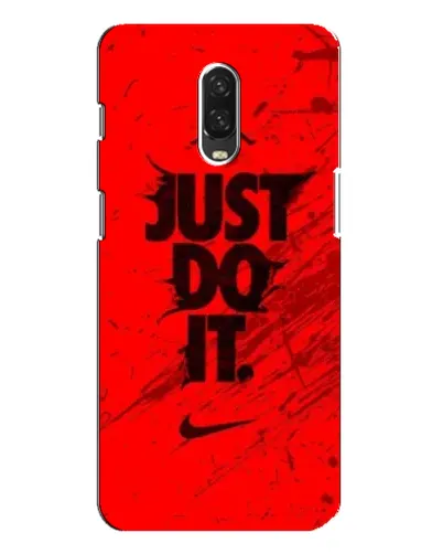 Чехол для OnePlus 6T с картинкой «Nike Just Do It» Чехол для OnePlus 6T с картинкой «Nike Just Do It»