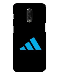 Чехол для OnePlus 6T с картинкой «Adidas Cyan Logo»