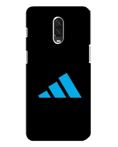 Чехол для OnePlus 6T с картинкой «Adidas Cyan Logo» Чехол для OnePlus 6T с картинкой «Adidas Cyan Logo»