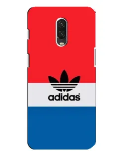 Чехол для OnePlus 6T с картинкой «Ретро блоки Adidas»