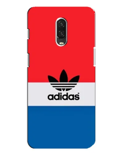 Чехол для OnePlus 6T с картинкой «Ретро блоки Adidas» Чехол для OnePlus 6T с картинкой «Ретро блоки Adidas»