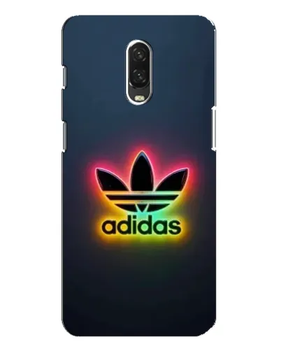 Чехол для OnePlus 6T с картинкой «Неоновый Adidas» Чехол для OnePlus 6T с картинкой «Неоновый Adidas»