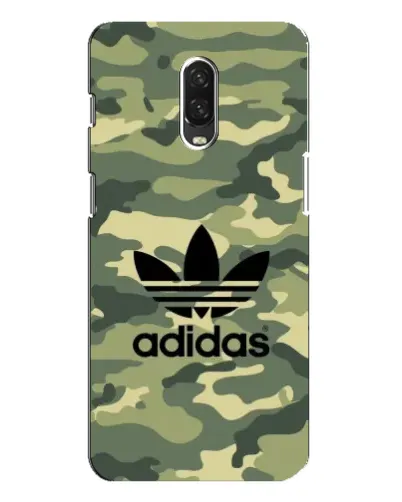 Чехол для OnePlus 6T с картинкой «Милитари стиль Adidas» Чехол для OnePlus 6T с картинкой «Милитари стиль Adidas»