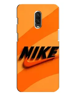 Чехол для OnePlus 6T с картинкой «Оранжевый драйв Nike»