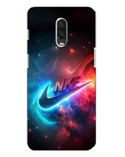 Чехол для OnePlus 6T с картинкой «Огненный логотип Nike»
