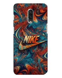 Чехол для OnePlus 6T с картинкой «Nike в абстракции»