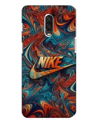 Чехол для OnePlus 6T с картинкой «Nike в абстракции» Чехол для OnePlus 6T с картинкой «Nike в абстракции»