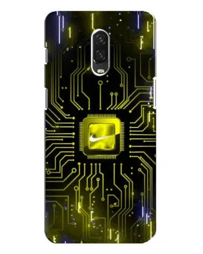 Чехол для OnePlus 6T с картинкой «Nike — золотая искра» Чехол для OnePlus 6T с картинкой «Nike — золотая искра»
