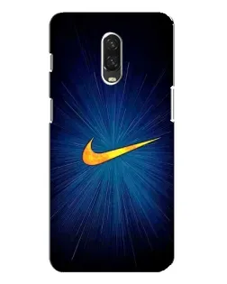 Чохол для OnePlus 6T з картинкою «Синій пульс Nike»