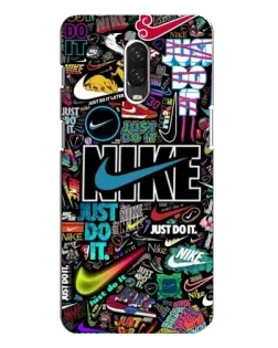 Чохол для OnePlus 6T з картинкою «Яскравий колаж Nike»