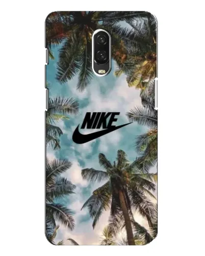 Чохол для OnePlus 6T з картинкою «Тропічний принт Nike» Чохол для OnePlus 6T з картинкою «Тропічний принт Nike»