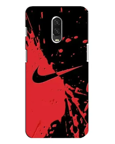 Чохол для OnePlus 6T з картинкою «Червоні бризки Nike» Чохол для OnePlus 6T з картинкою «Червоні бризки Nike»