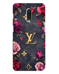 Чехол для OnePlus 6T с картинкой «Цветочный Louis Vuitton»