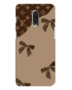 Чехол для OnePlus 6T с картинкой «LV — кофейный атлас»