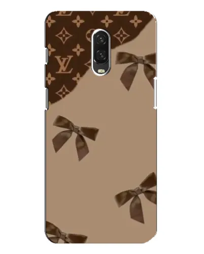 Чехол для OnePlus 6T с картинкой «LV — кофейный атлас» Чехол для OnePlus 6T с картинкой «LV — кофейный атлас»