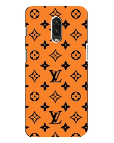 Чехол для OnePlus 6T с картинкой «Оранжевый стиль LV» Чехол для OnePlus 6T с картинкой «Оранжевый стиль LV»