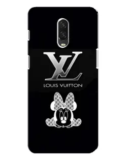 Чехол для OnePlus 6T с картинкой «LV и Минни Маус»
