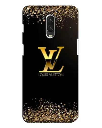 Чехол для OnePlus 6T с картинкой «LV — золотые искры» Чехол для OnePlus 6T с картинкой «LV — золотые искры»
