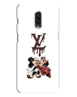 Чехол для OnePlus 6T с картинкой «LV и Микки Маус»