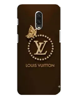 Чехол для OnePlus 6T с картинкой «LV — золотая печать»