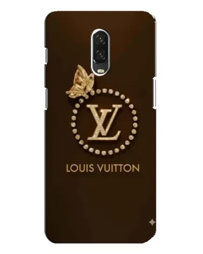 Чехол для OnePlus 6T с картинкой «LV — золотая печать» Чехол для OnePlus 6T с картинкой «LV — золотая печать»
