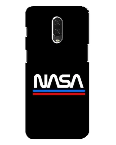 Чехол для OnePlus 6T с картинкой «NASA — классика Red Blue»