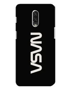 Чехол для OnePlus 6T с картинкой «NASA — вертикальный логотип» Чехол для OnePlus 6T с картинкой «NASA — вертикальный логотип»