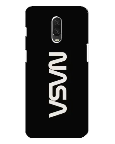 Чехол для OnePlus 6T с картинкой «NASA — вертикальный логотип»