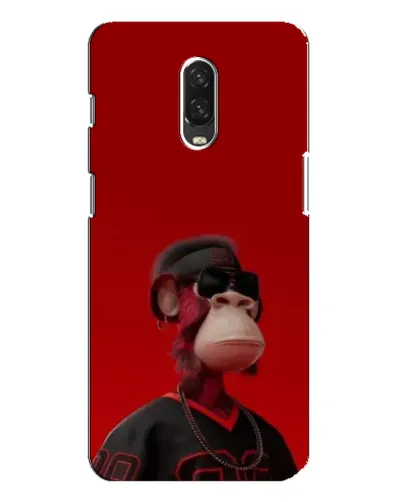 Чехол для OnePlus 6T с картинкой «Bored Ape в красном» Чехол для OnePlus 6T с картинкой «Bored Ape в красном»
