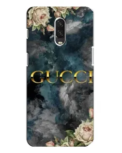 Чохол для OnePlus 6T з картинкою «Абстрактні квіти Gucci»