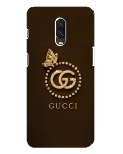Чохол для OnePlus 6T з картинкою «Gucci — золотий метелик»
