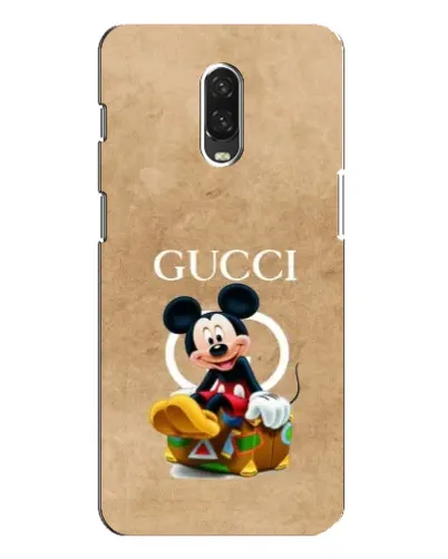 Чохол для OnePlus 6T з картинкою «Міккі Маус Gucci — крафт» Чохол для OnePlus 6T з картинкою «Міккі Маус Gucci — крафт»