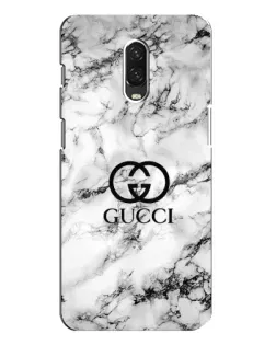 Чохол для OnePlus 6T з картинкою «Gucci — мармуровий шик»